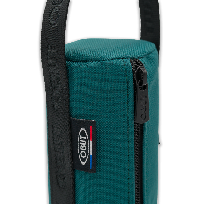 Bolsa de tela turquesa