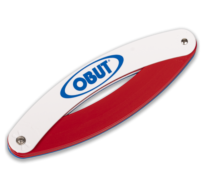 Círculo de petanca plegable azul blanco rojo