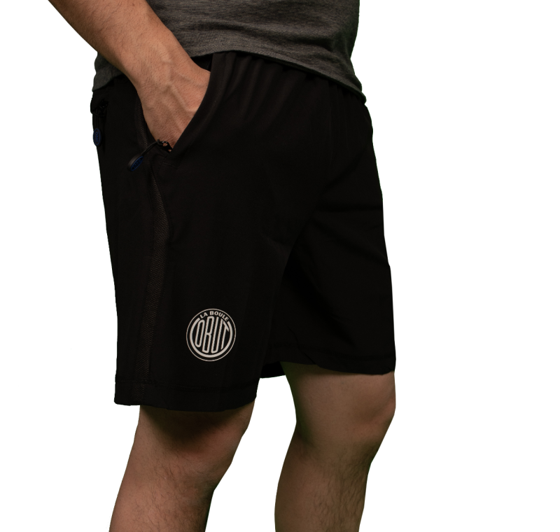 Black pétanque shorts Black pétanque shorts