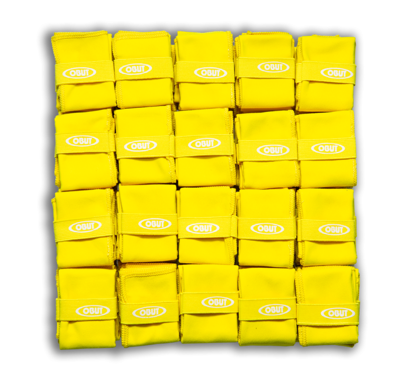 Chiffonnettes jaunes