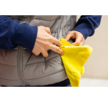 100 Chiffonnettes jaunes