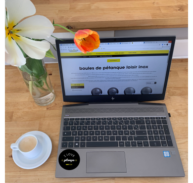 Autocollant noir I love...