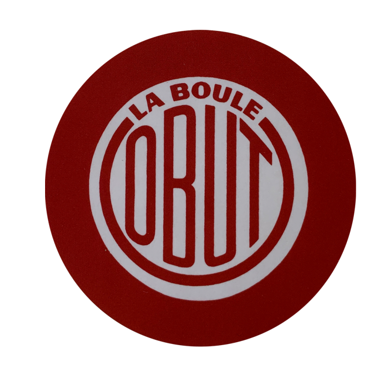 Sticker rot Vintage Logo Sticker rot Vintage Logo