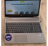 Blue No petanque no life sticker