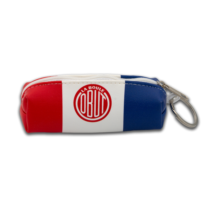 Mini tricolour pouch