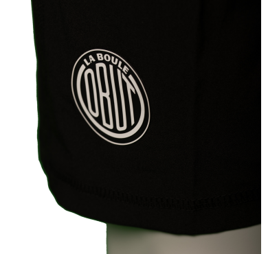 Black pétanque shorts