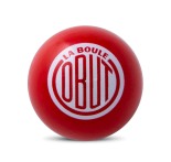 Boliche rojo vintage Boliche rojo vintage