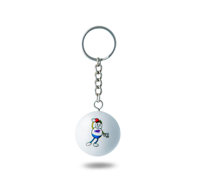 Sleutelhanger met Boulobutus petanquebut Sleutelhanger met Boulobutus petanquebut