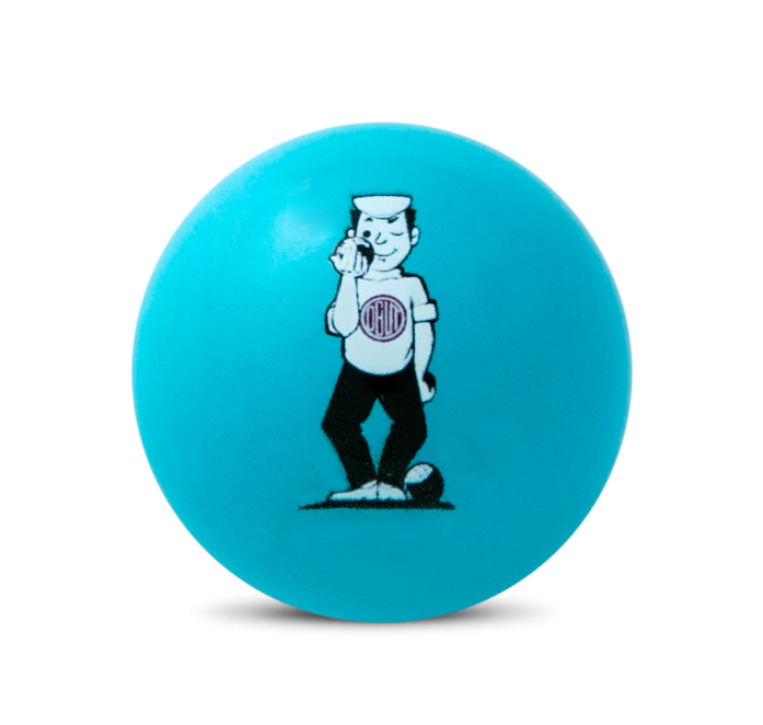 Turquoise but met vintage mascotte Turquoise but met vintage mascotte