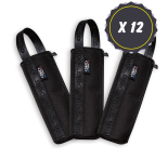 12er-Set aus schwarzen...