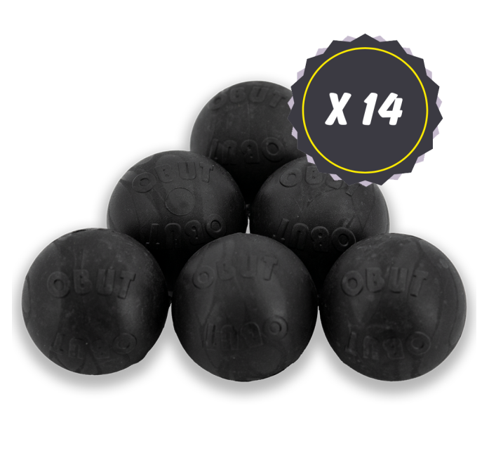 Lot von 14 Einheiten mit je 6 Zielkugeln, magnetisch Lot von 14 Einheiten mit je 6 Zielkugeln, magnetisch