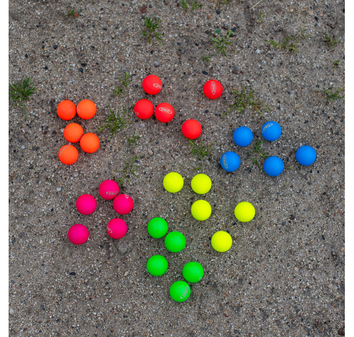 Lot von 14 Netzen mit 30 Zielkugeln (buchs) Lot von 14 Netzen mit 30 Zielkugeln (buchs)