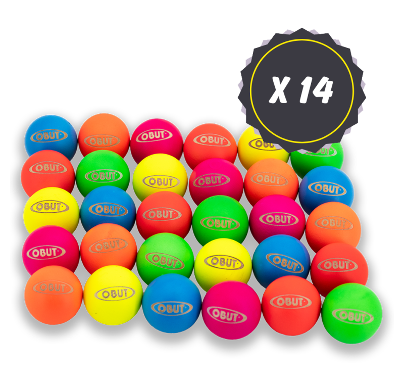 Lot de 14 filets de 30 buts couleur Lot de 14 filets de 30 buts couleur