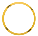 Yellow rigid circle