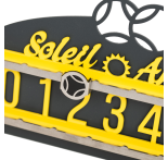 Two-colour point counter