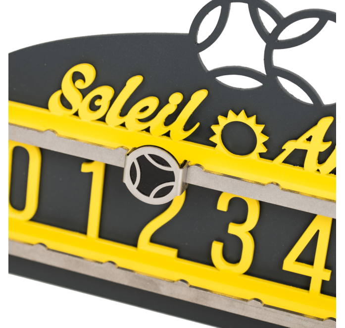 Tvåfärgad poängräknare