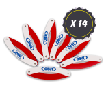 Lote de 14 círculos de...