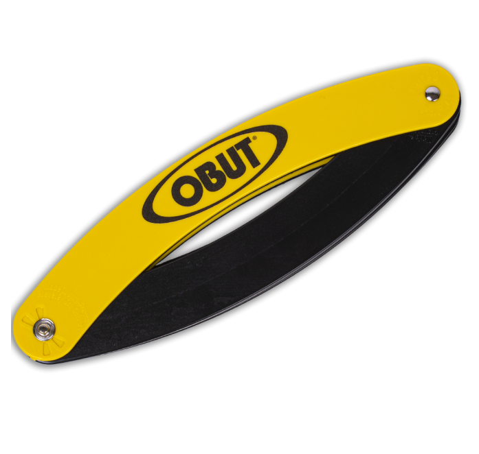 Set of 14 Obut foldable black and yellow pétanque circles Set of 14 Obut foldable black and yellow pétanque circles