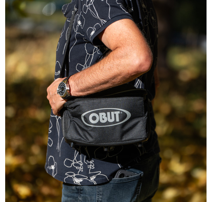 Sac reporter 3 boules noir/gris