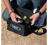 Bolsa Reporter para 3 bolas en negro/gris