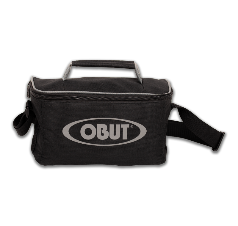 Reportertasche 3 Kugeln schwarz/grau