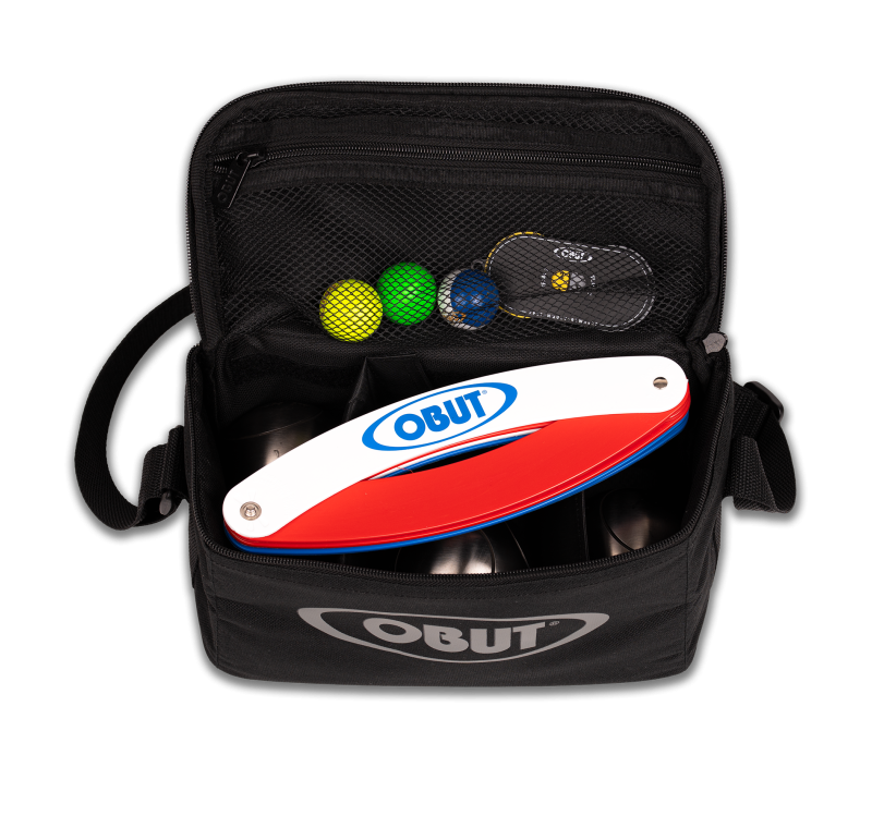 Bolsa Reporter para 3 bolas en negro/gris