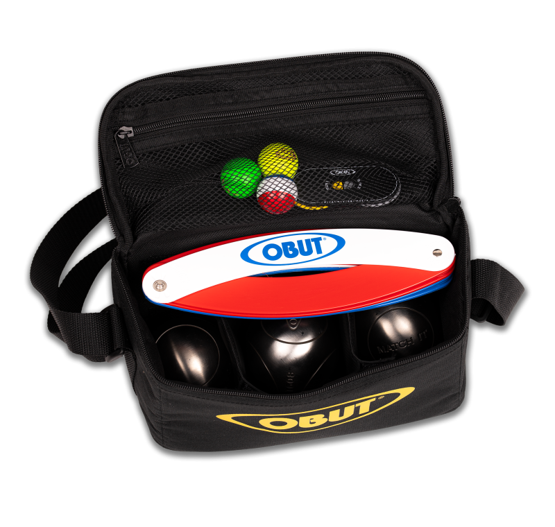 Bolsa Reporter para 3 bolas en negro/amarillo