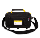 Bolsa Reporter para 3 bolas en negro/amarillo