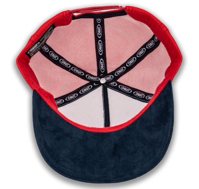 Beigefarbene Cap mit Retro-Logo Beigefarbene Cap mit Retro-Logo