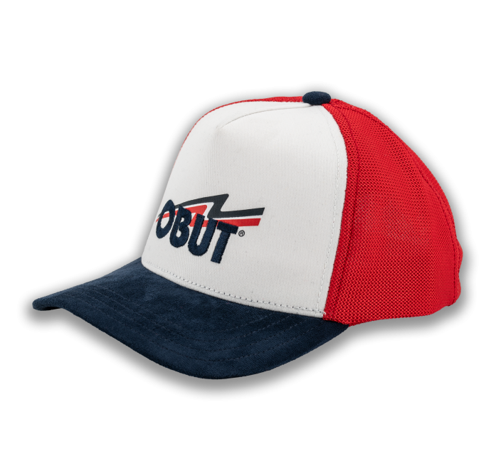 Beigefarbene Cap mit Retro-Logo Beigefarbene Cap mit Retro-Logo