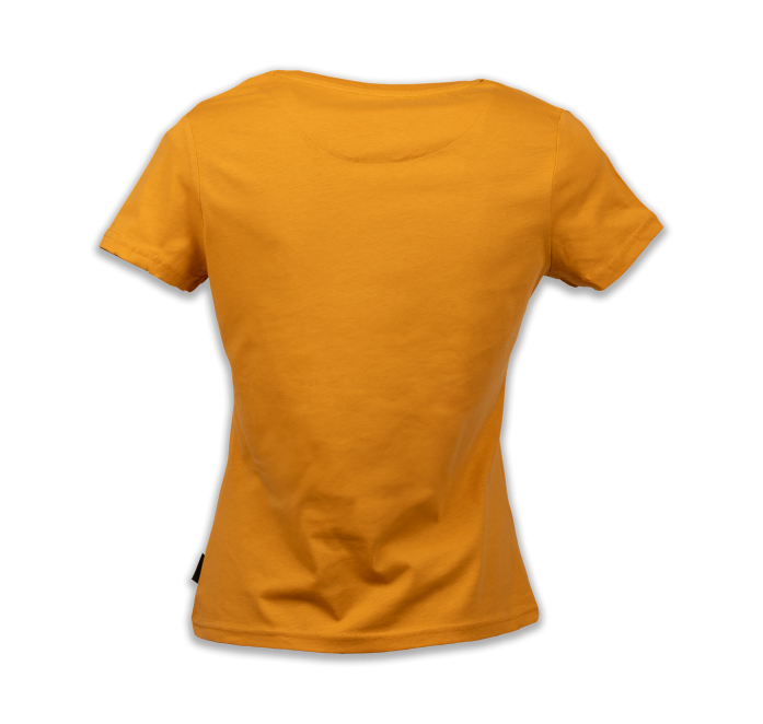 Camiseta de mujer mostaza Camiseta de mujer mostaza