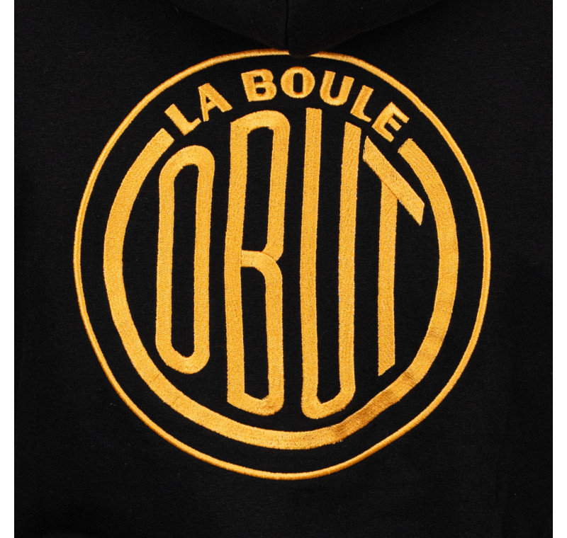 Chaqueta con capucha de hombre