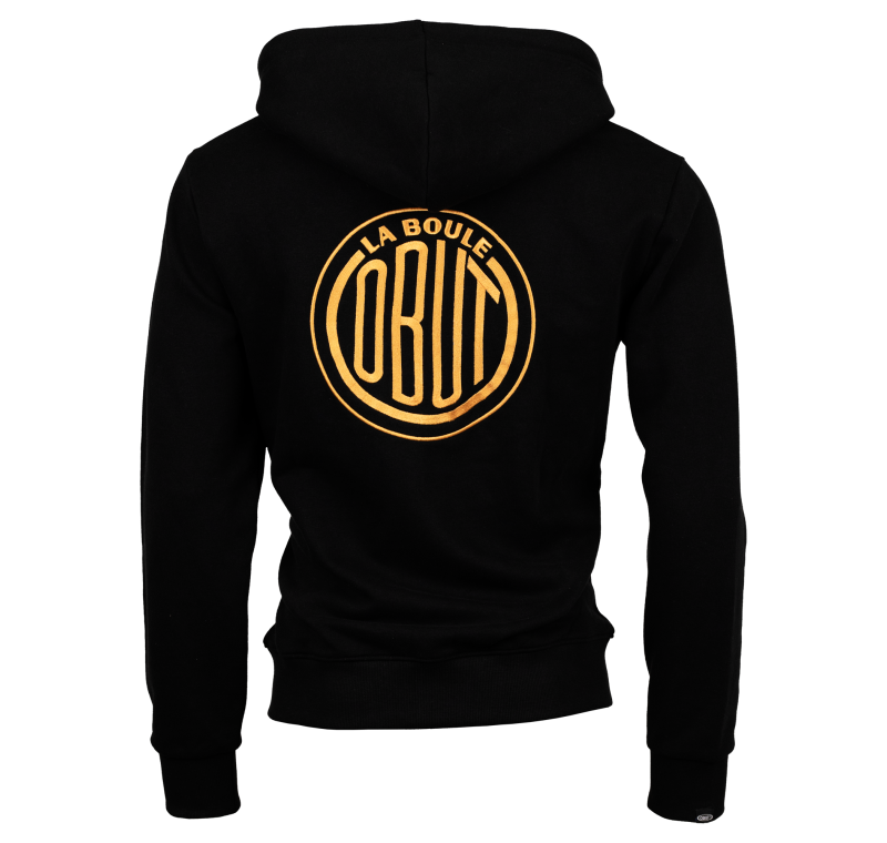 Chaqueta con capucha de hombre