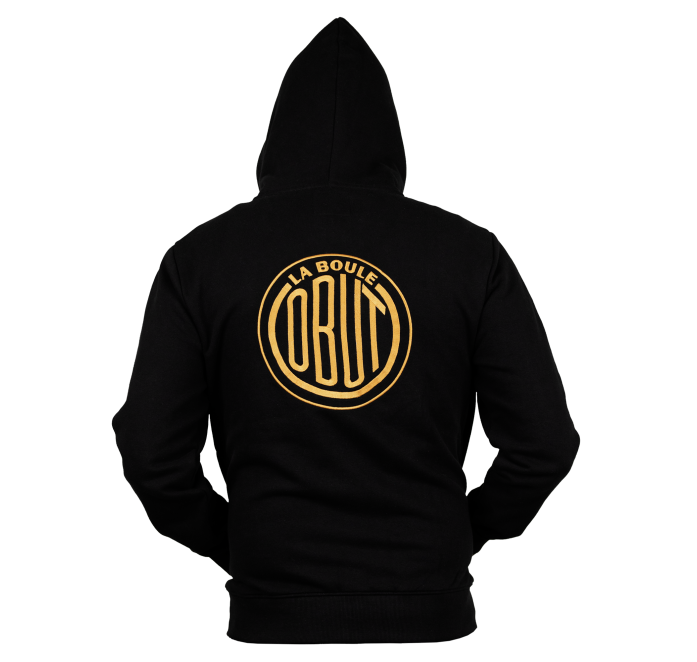 Chaqueta con capucha de hombre