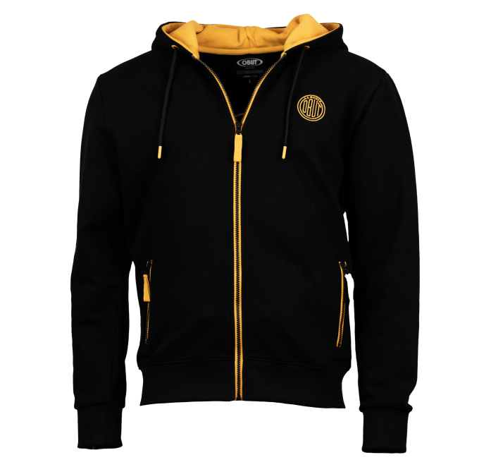 Chaqueta con capucha de hombre