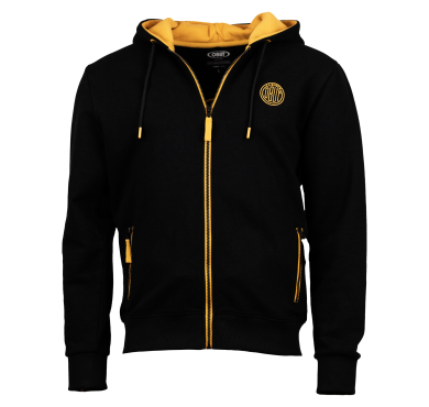 Chaqueta con capucha de hombre