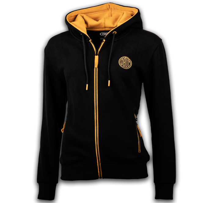 Chaqueta con capucha de mujer