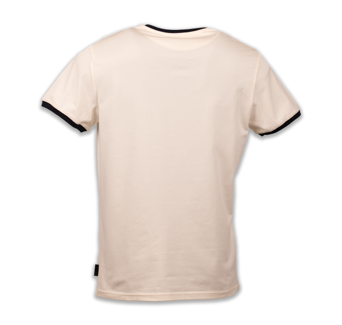 Tee-shirt mixte blanc logo rétro Tee-shirt mixte blanc logo rétro