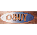 Obut signature plate