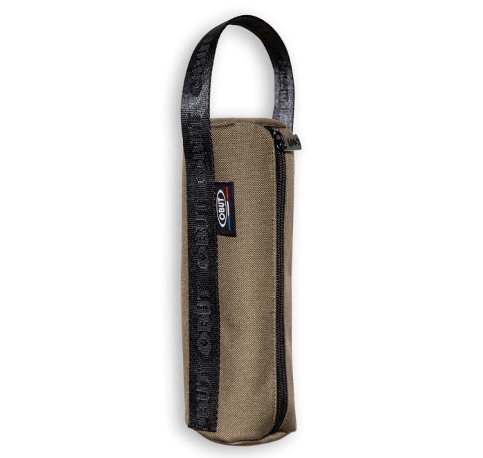 Sacoche toile bronze