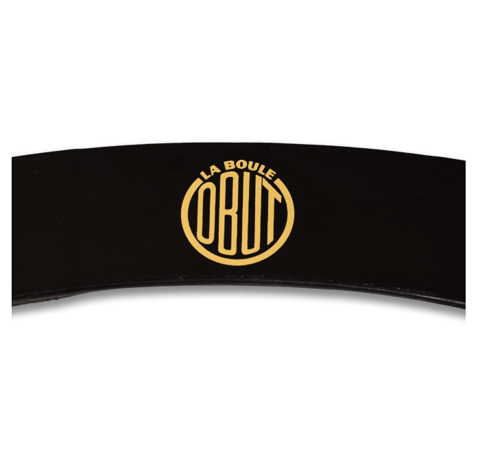 OBUT Sammler-Wurfkreis für Pétanque Schwarz & Gold 70 Jahre Jubiläum