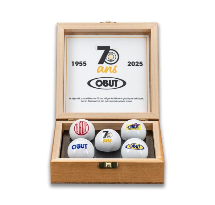 Sammler-Set – 5 Zielkugeln – 70 Jahre Jubiläum