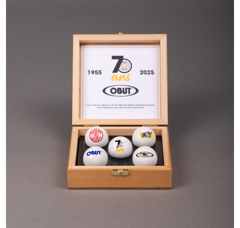 Coffret collector 5 buts 70 ans
