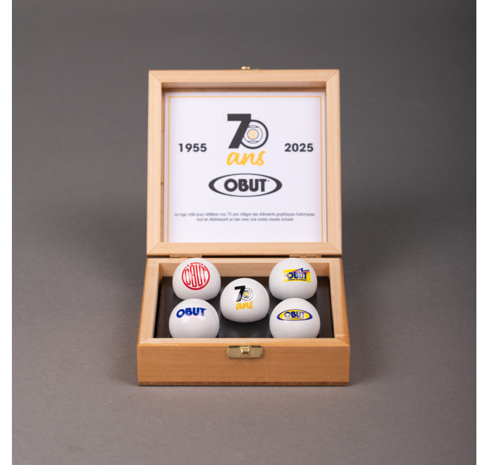 Coffret collector 5 buts 70 ans