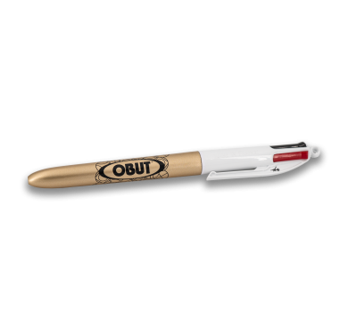 Stylo Obut 4 couleurs OR