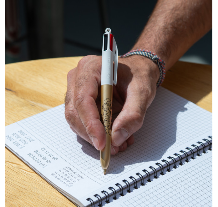 Obut 4-Colour Pen – Gold Edition
