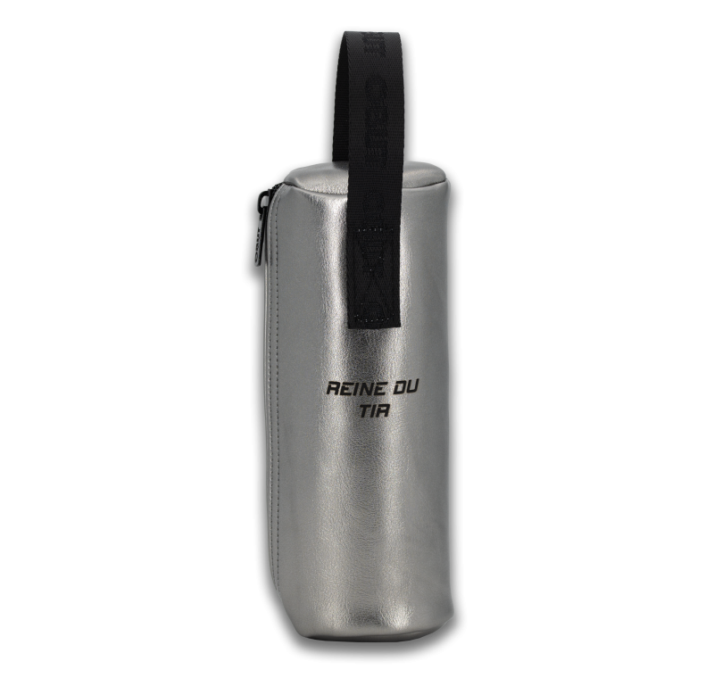 Bolsa vegatal de color plata