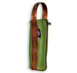 Kiwi leather pouch