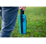 Turquoise canvas pouch