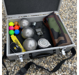 Schwarzer Pétanque-Koffer